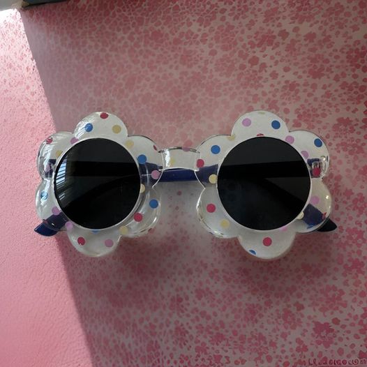 Flower Polka Dot Glasses