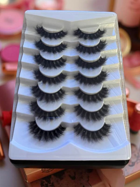 DRAMATIC EYELASHES PACK OF 7