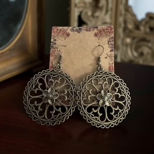 BRASS ANTIQUE EARRINGS