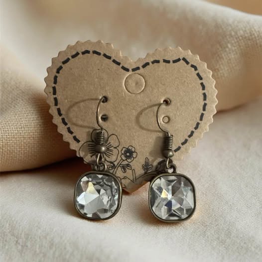 MINI BRASS BLING EARRINGS