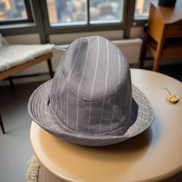 PINSTRIPE HAT SIZE L