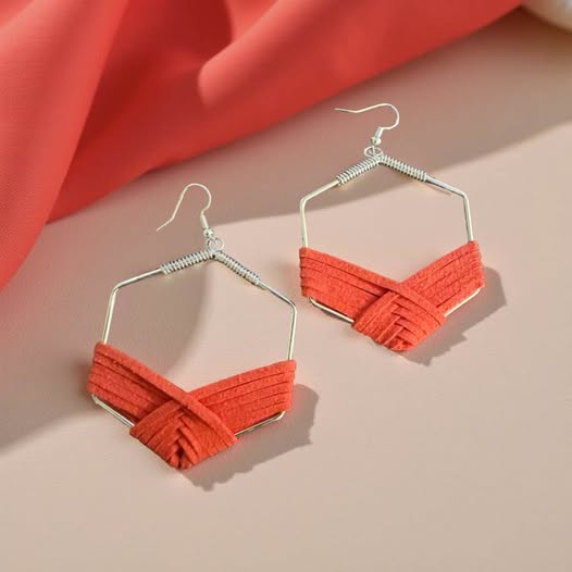 PRETTY IN RED EARRINGS