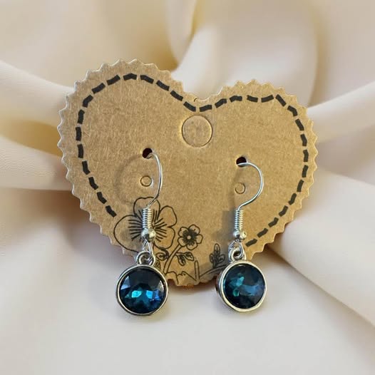 DAINTY BLUE EARRINGS