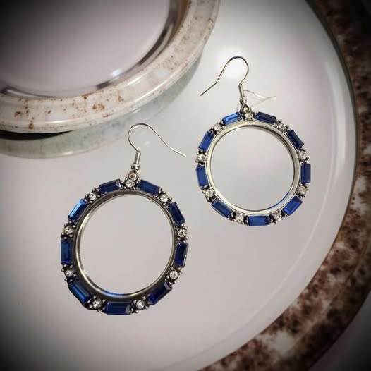 COLBALT BLUE EARRINGS
