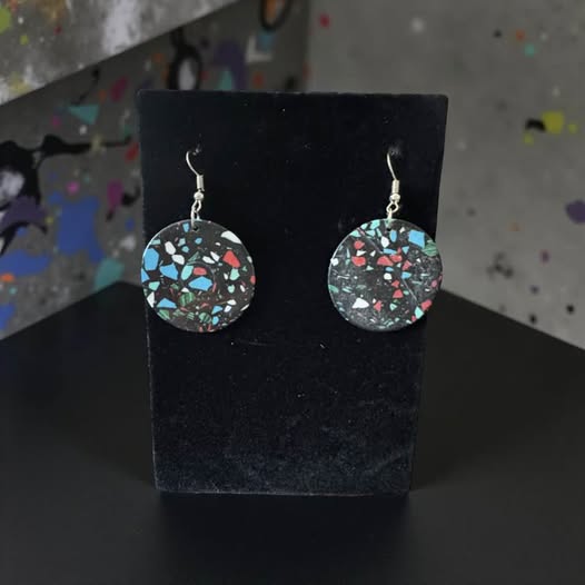 PAINT SPLATTER EARRINGS