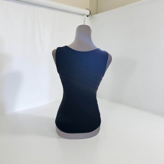 BLACK/SATIN TOP SIZE XS