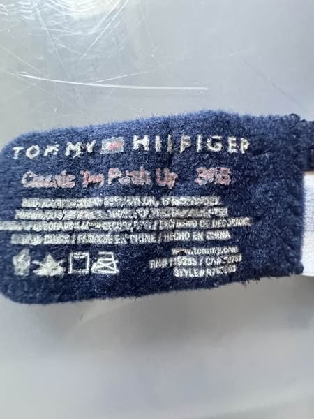 TOMMY HILFIGER PUSH UP BRA 36B