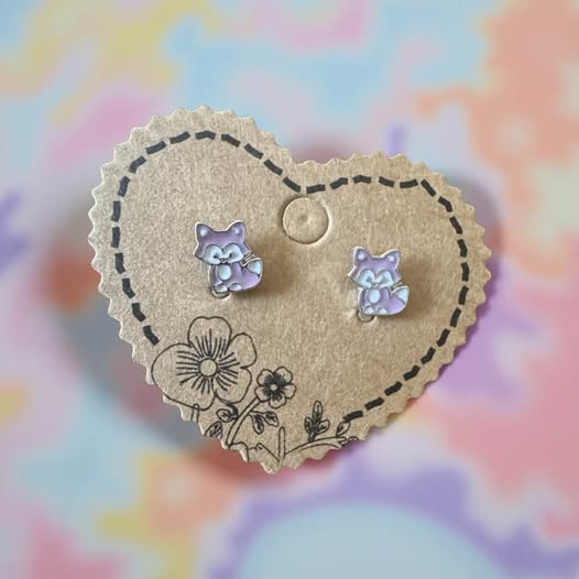 FOXY KIDS STUD EARRINGS