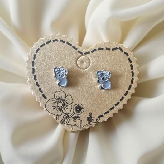 KOALA BEAR KIDS STUD EARRINGS