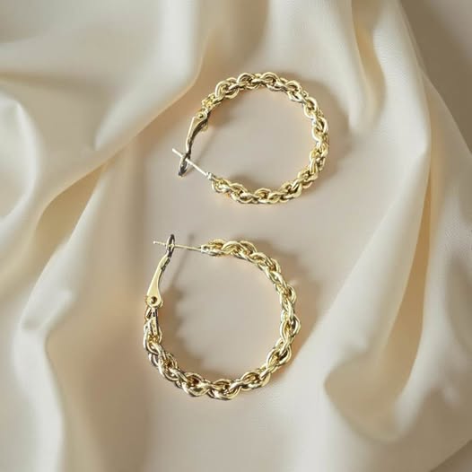 CHAIN GOLD MINI HOOPS