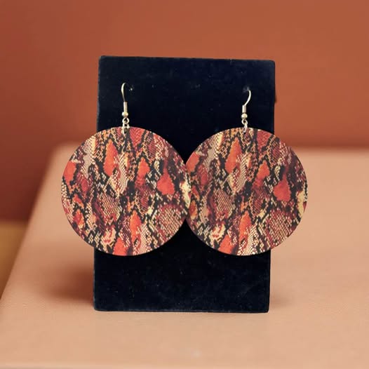 PSYCHEDELIC METAL EARRINGS