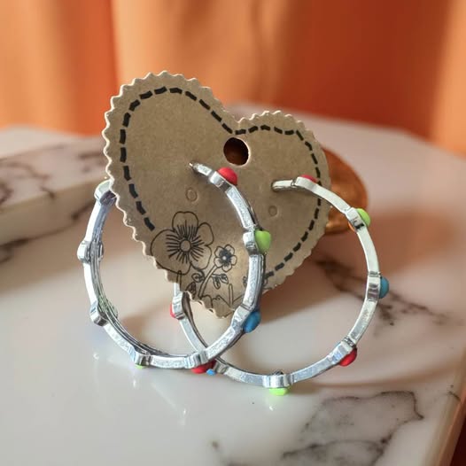 HEART COLORFUL HOOPS