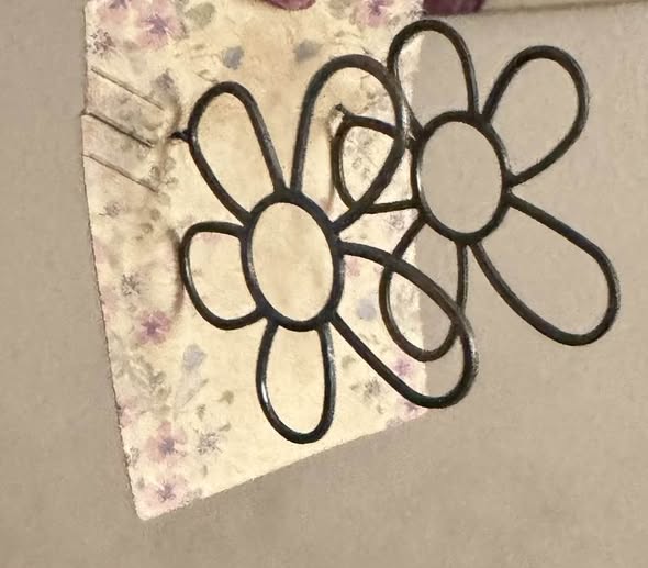 COPPER DAISY EARRINGS