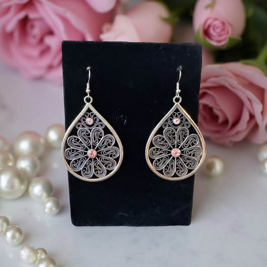 ANTIQUE TEAR DROP EARRINGS