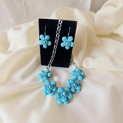 FLOWER CRACKLE STONE SET