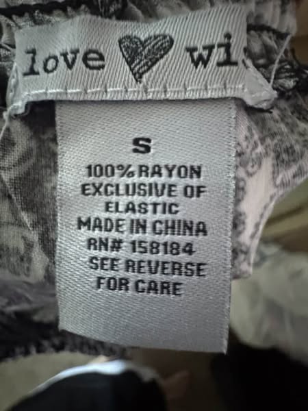 BLACK/WHITE WIDE LEG PANTS SIZE S