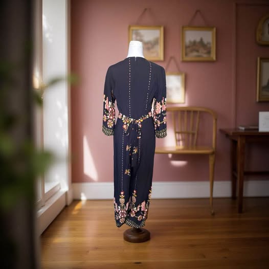 FLORAL ROMPER SIZE M