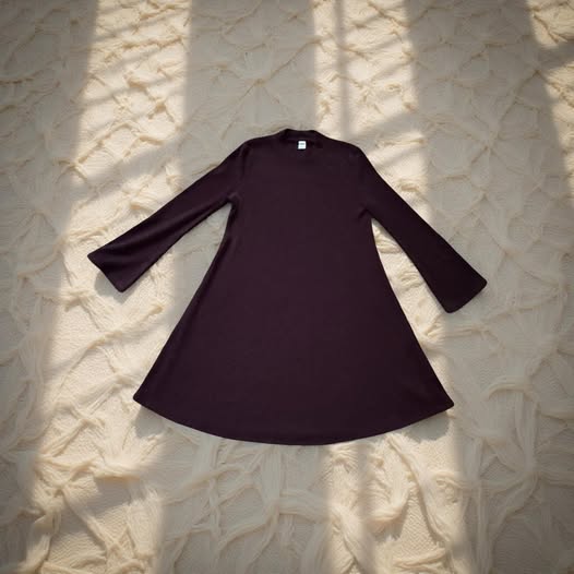 PURPLE SWEATER DRESS SIZE S