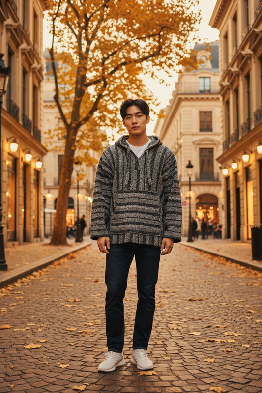 MEN'S MEXICAN BAJA HOODIE SIZE M