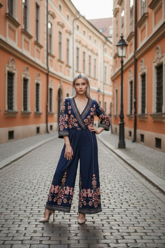 FLORAL ROMPER SIZE M