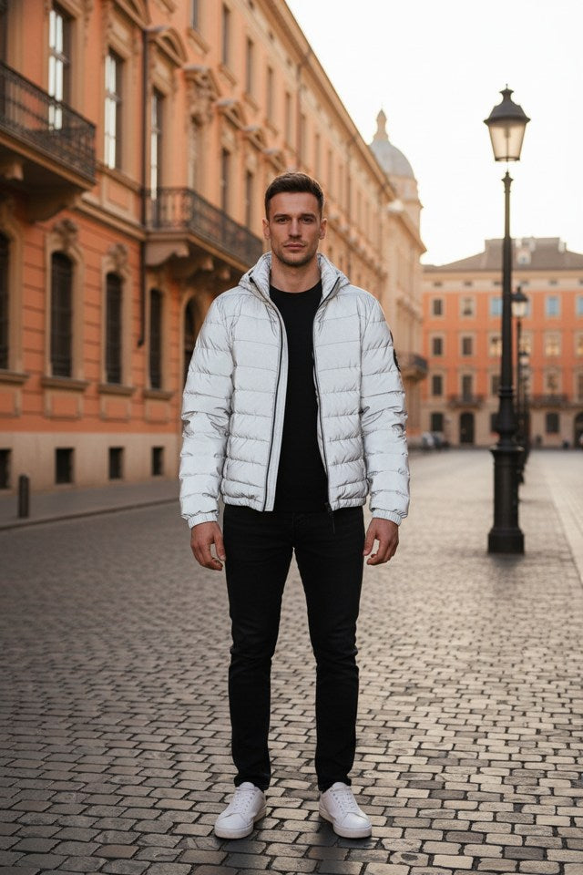 Vanquish Fitness Puffy Jacket Size Small