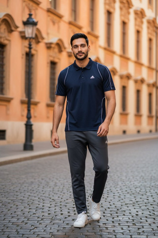 Men's Black Adidas Shirt Size L