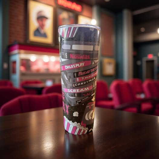 SCARY MOVIE TUMBLER