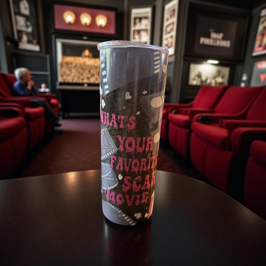 SCARY MOVIE TUMBLER