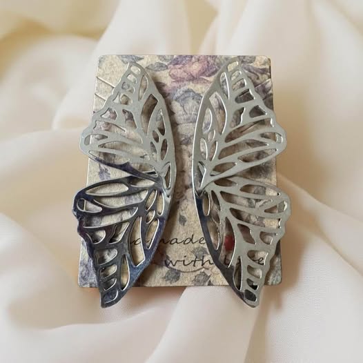 BUTTERFLY WING EARRINGS