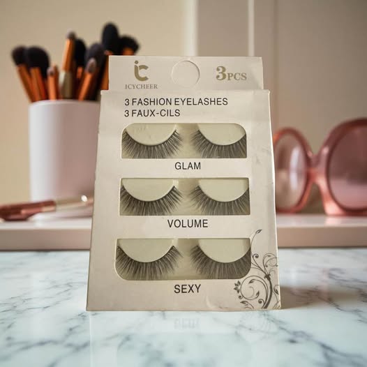 NATURAL 3 SET LASHES