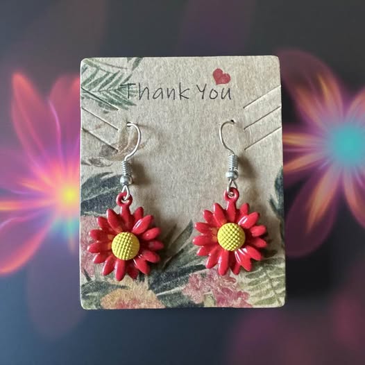 KIDS FLOWER EARRINGS