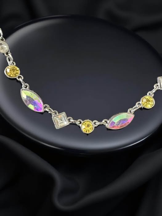 MULTI OIL SPILL NECKLACE