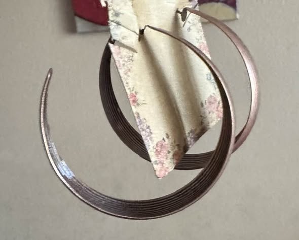 COPPER GYPSY HOOPS