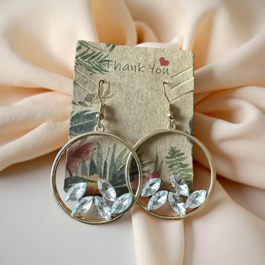 FLOATING BLING EARRINGS