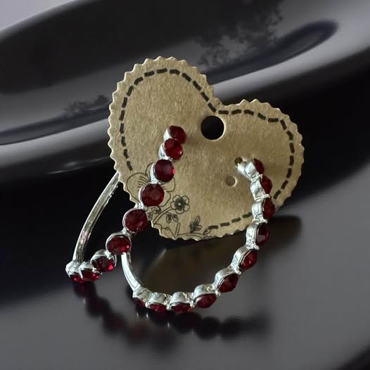 RUBY RED HOOPS