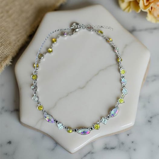 MULTI OIL SPILL NECKLACE