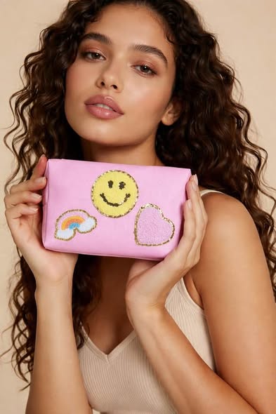 Patches Makeup Bag