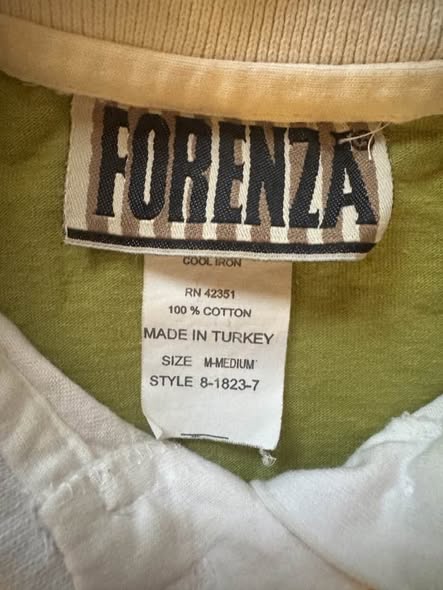 MEN'S FORENZA LONG SLEEVE SHIRT SIZE M - Beauty&Beyond