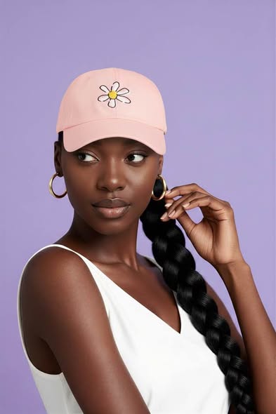 Daisy Pink Baseball Hat - Beauty&Beyond