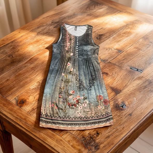 Nora Cora Sleeveless Floral Dress – Size S