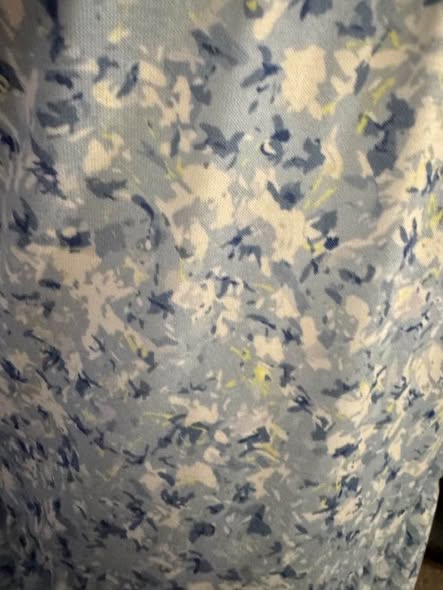 LIGHT BLUE FLORAL DRESS SIZE L - Beauty&Beyond