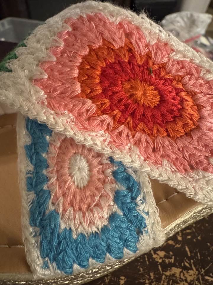 CROCHET SUMMER SHOES SIZE 5.5 - Beauty&Beyond