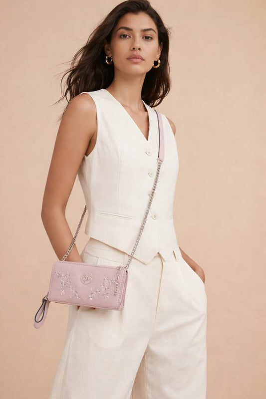 PINK WALLET CROSSBODY - Beauty&Beyond