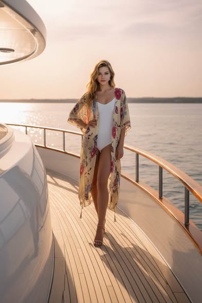 FLORAL KIMONO SIZE M - Beauty&Beyond