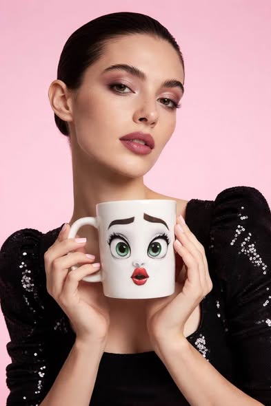 Red Lips Mug 3D (Sublimation) - Beauty&Beyond
