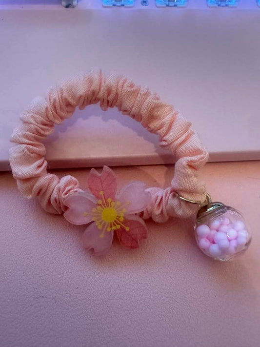 Pink Acrylic Hair tie - Beauty&Beyond