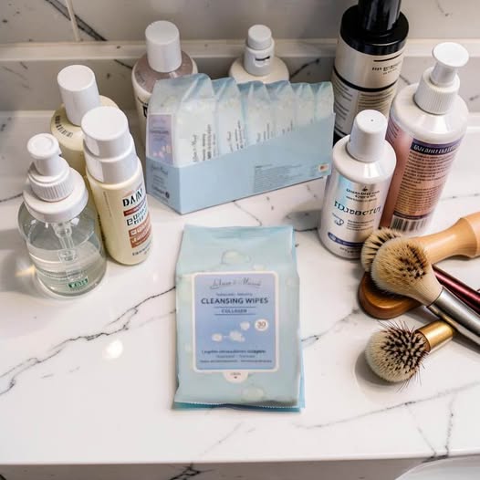 Collagen Cleansing Wipes – Gentle & Refreshing - Beauty&Beyond