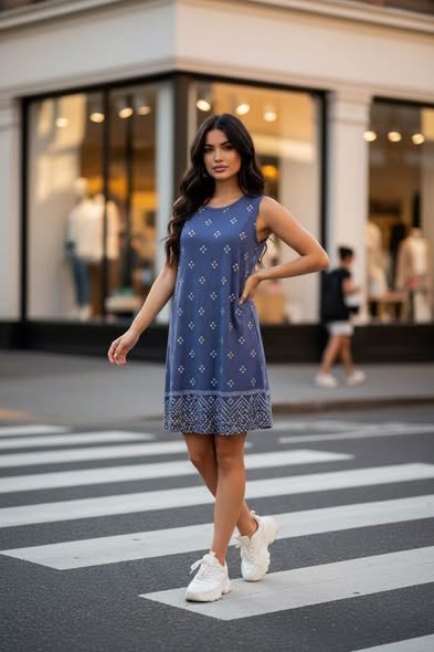 Old Navy Sleeveless Printed Shift Dress – Size Small - Beauty&Beyond