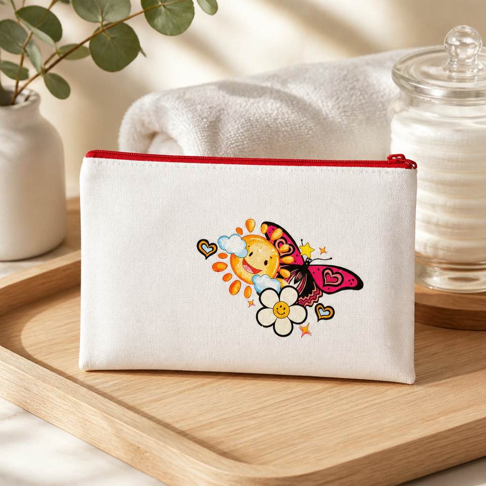 Red Sunshine Make Up Bag - Beauty&Beyond