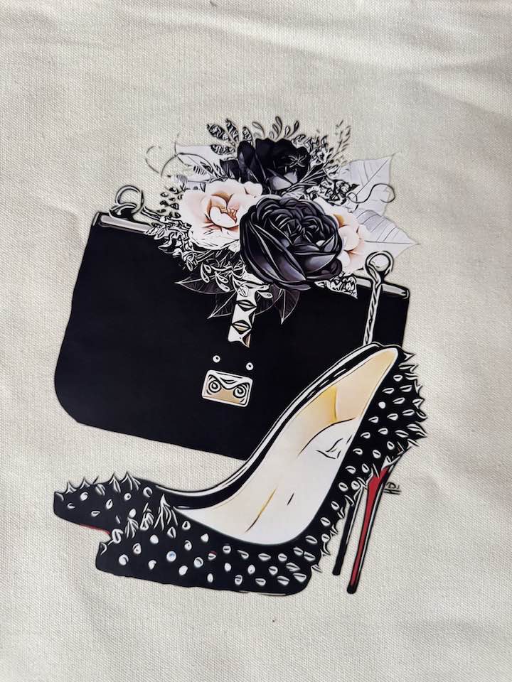 Black Fashion Tote Bag - Beauty&Beyond